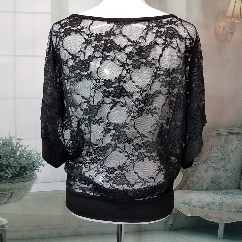blouse size medium black - Picture 6 of 6